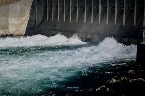 Hydro Power is a Clean Power Source from Moving Water